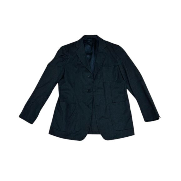 Tombolini Concept 2 Piece Suit Mens Size 50 Gray Wool Single Breasted 3 Button - Picture 3 of 16